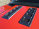 Retro USA Camaro Hood Vents-Carbon Fiber Finish